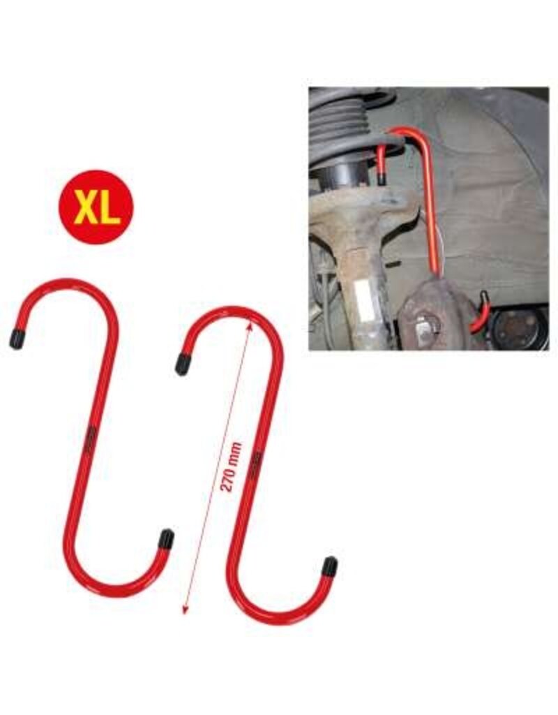 KS TOOLS Universele haak voor zware lasten, 2-dlg - 150.2385