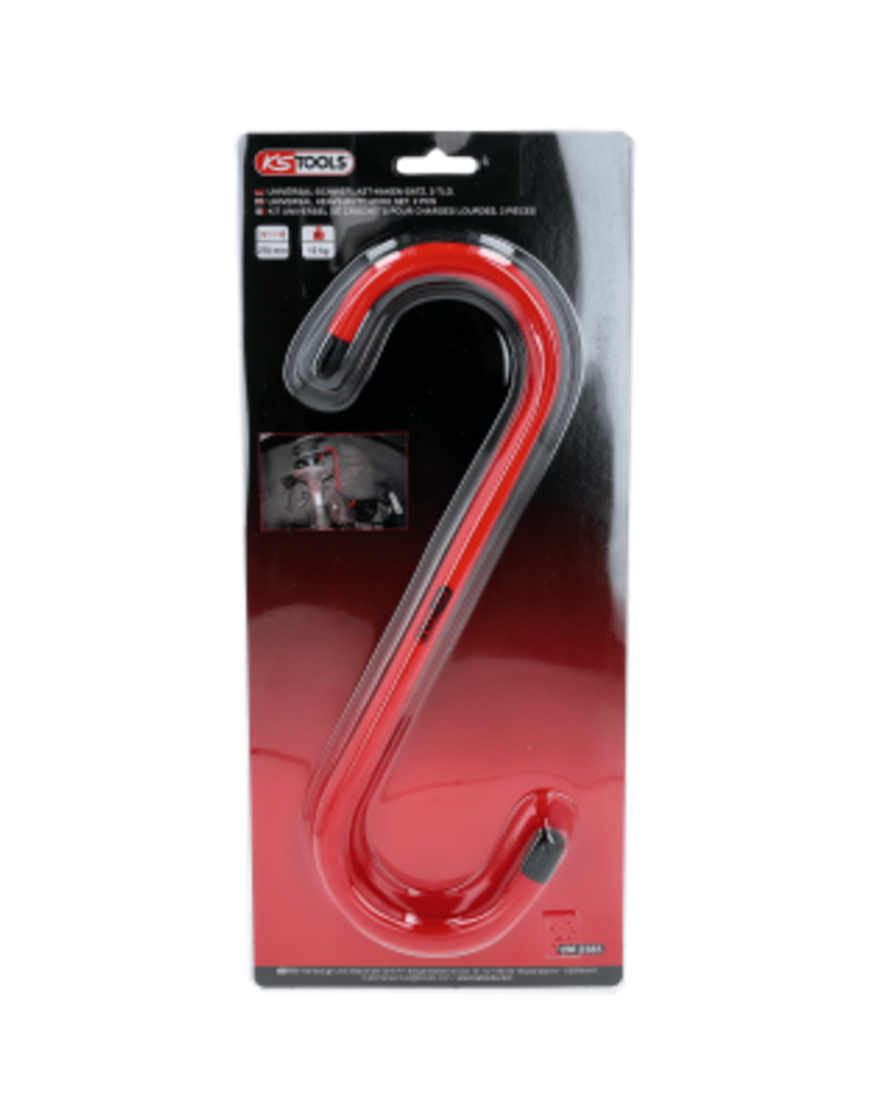 KS TOOLS Universele haak voor zware lasten, 2-dlg - 150.2385