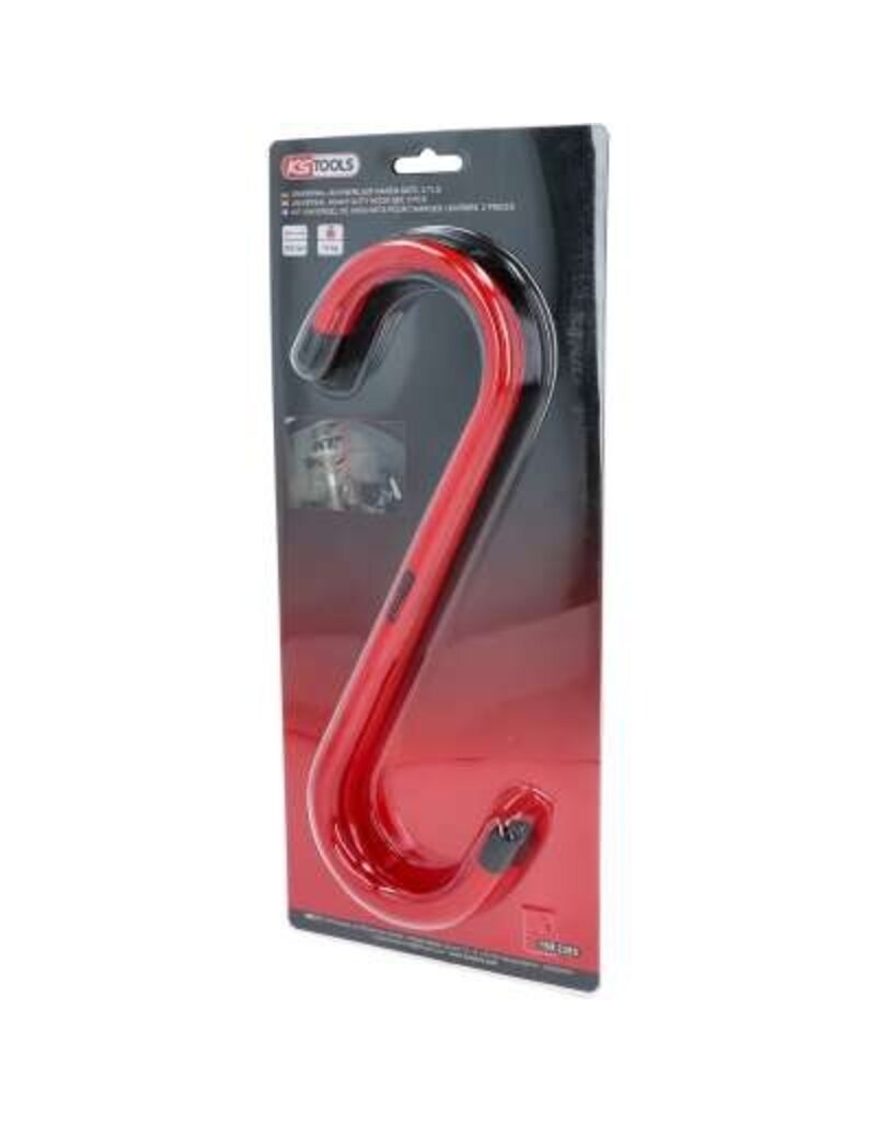 KS TOOLS Universele haak voor zware lasten, 2-dlg - 150.2385