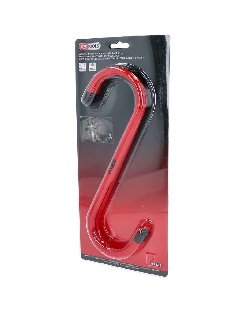 KS TOOLS Universele haak voor zware lasten, 2-dlg - 150.2385