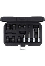 KS TOOLS Speciale dopsleutelset voor remklauwbouten, 12-dlg - 150.2400