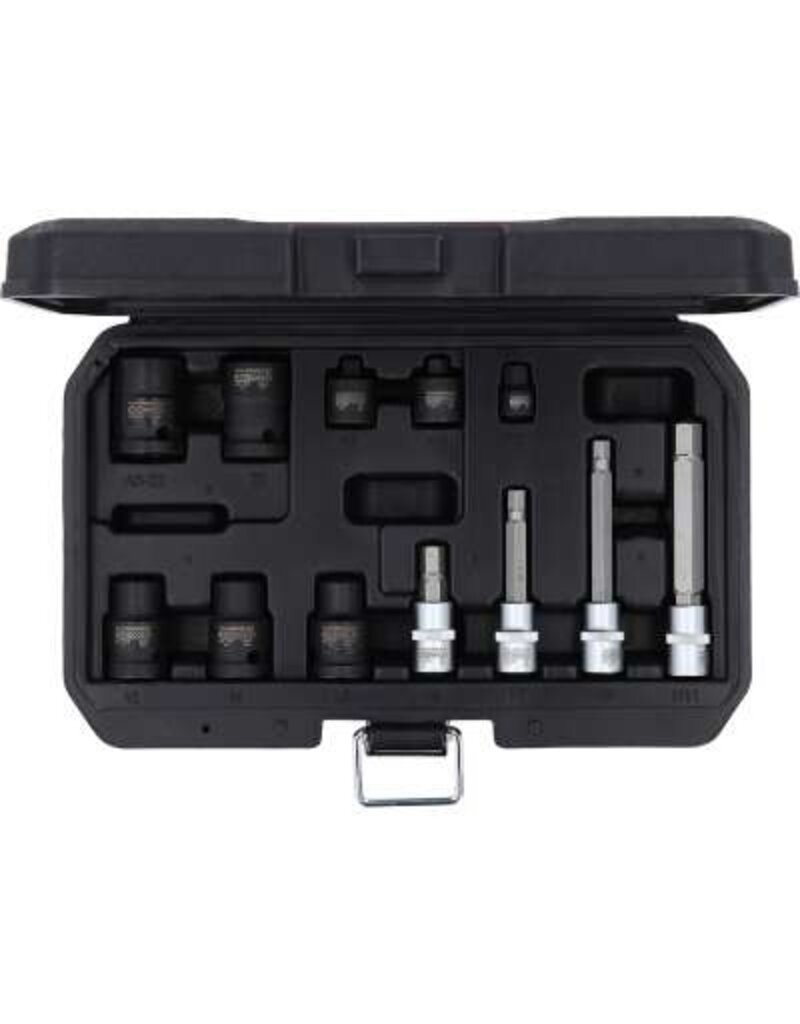 KS TOOLS Speciale dopsleutelset voor remklauwbouten, 12-dlg - 150.2400