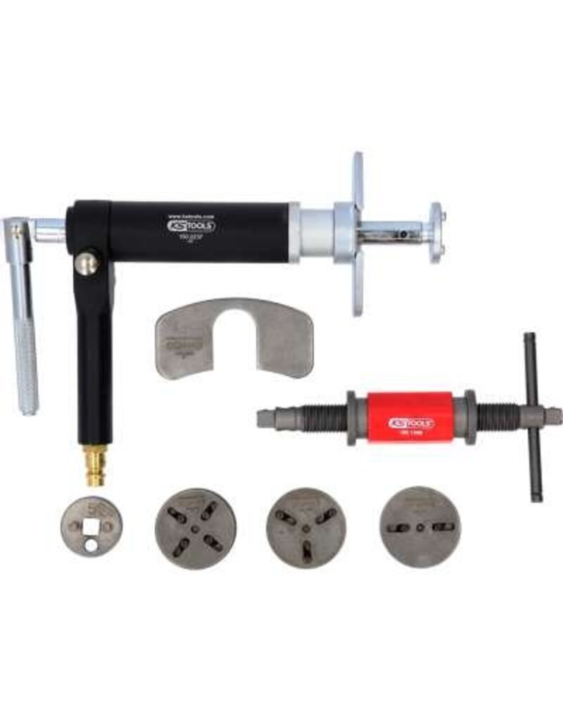 KS TOOLS Universele gereedschapsset voor terugstellen van remzuigers, 8-dlg - 150.2440