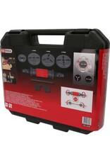 KS TOOLS Universele gereedschapsset voor terugstellen van remzuigers, 8-dlg - 150.2440