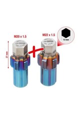 KS TOOLS Schroefdraadtapset met geleidepen voor sensoren, 2-dlg - 150.2540