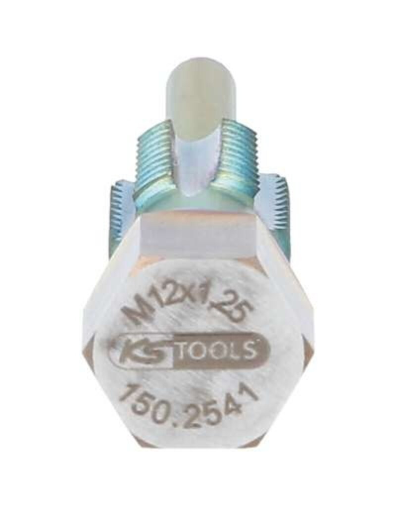 KS TOOLS Schroefdraadtap met geleidepen voor temperatuursensoren, M12 x 1,25 - 150.2541