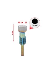 KS TOOLS Schroefdraadtap met geleidepen voor temperatuursensoren, M12 x 1,25 - 150.2541