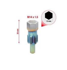 KS TOOLS Schroefdraadtap met geleidepen voor temperatuursensoren, M14 x 1,5 - 150.2542