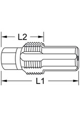 KS TOOLS Schroefdraadtap met geleidepen voor lambdasonden, M18 x 1,5 - 150.2543