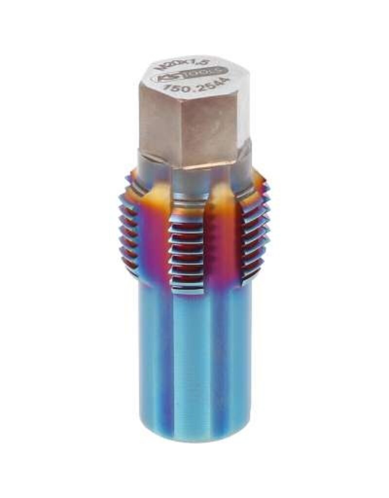 KS TOOLS Schroefdraadtap met geleidepen voor NOX-sonden, M20 x 1,5 - 150.2544
