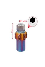 KS TOOLS Schroefdraadtap met geleidepen voor roetfiltersonden, M22 x 1,5 - 150.2546