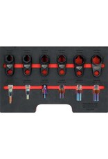 KS TOOLS Master-reparatiegereedschapsset voor uitlaatgassonden, 12-dlg - 150.2550