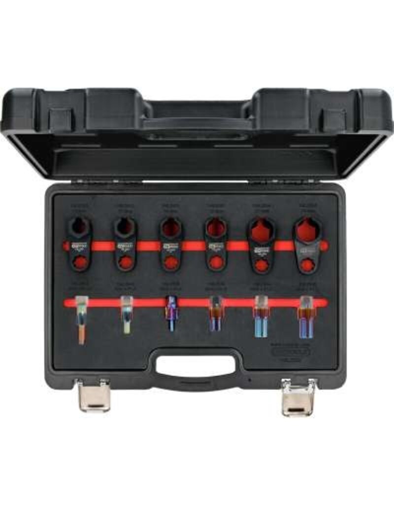 KS TOOLS Master-reparatiegereedschapsset voor uitlaatgassonden, 12-dlg - 150.2550