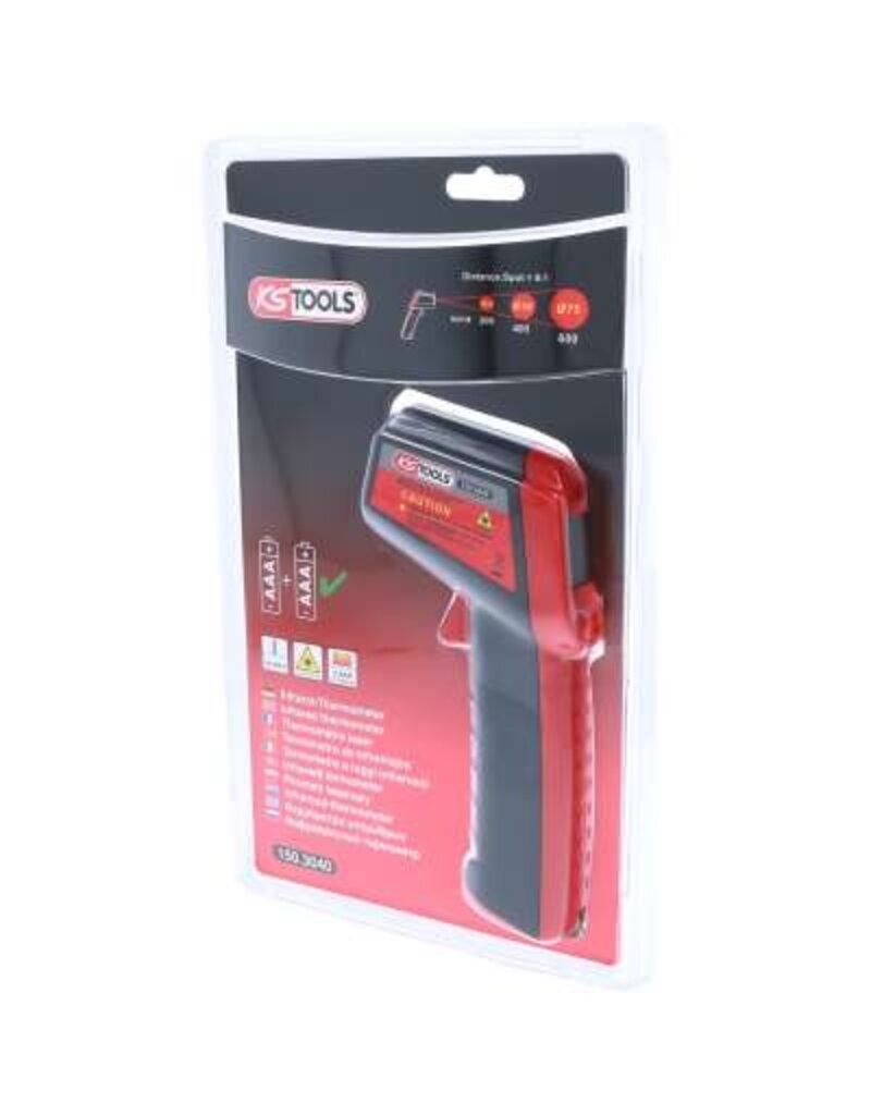 KS TOOLS Infrarood-Thermometer, -38° naar 520°C - 150.3040
