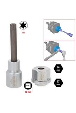 KS TOOLS Set combisleutels voor dynamo's, 2-dlg - 150.3270