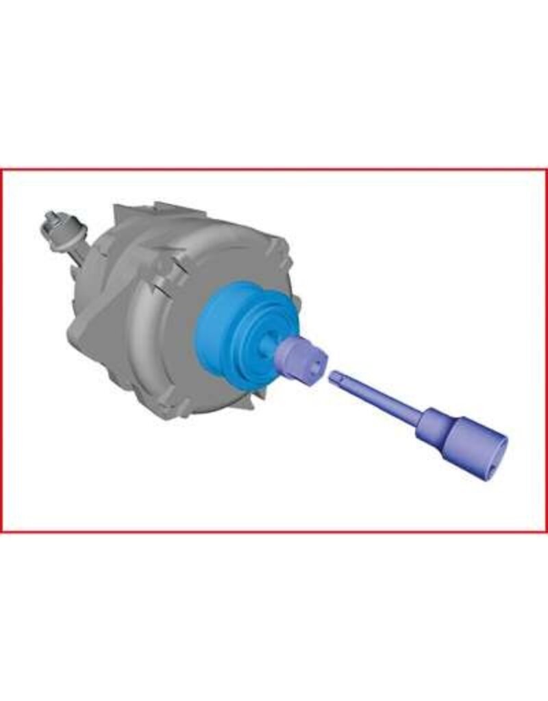 KS TOOLS Set combisleutels voor dynamo's, 2-dlg - 150.3270