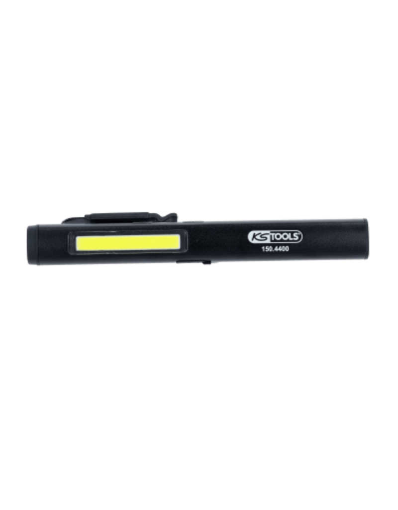 KS TOOLS UltimateBEAM COB-LED-inspectielamp 350 lumen met UV-spot-LED en laserpointer - 150.4400