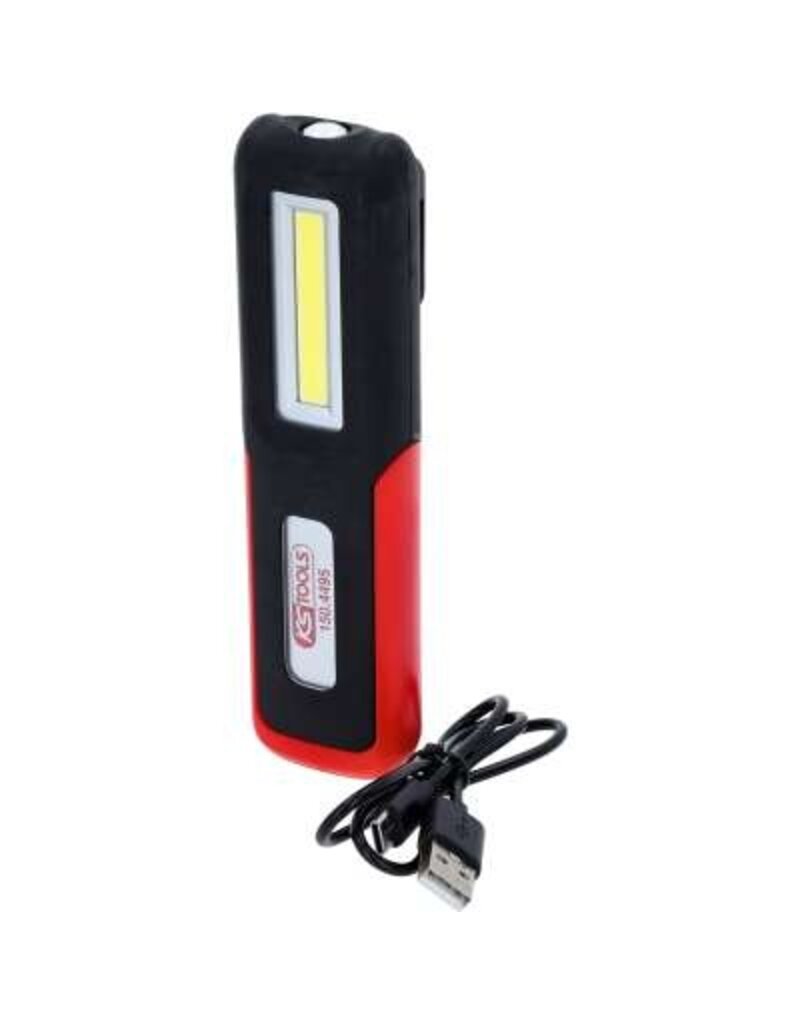 KS TOOLS UltimateBEAM Mobiele werkplaatslamp, knikbaar, 3 Watt COB LED - 150.4495