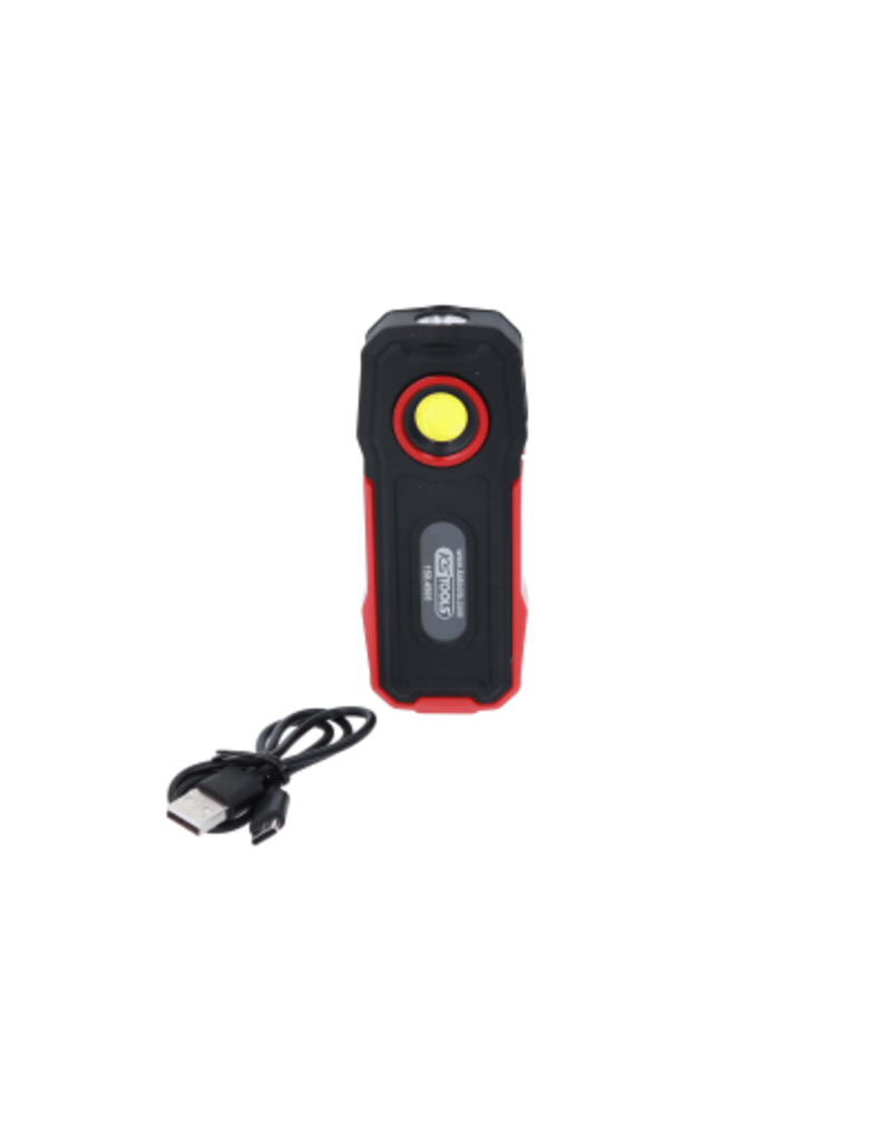 KS TOOLS Mobiele werkplaatslamp, knikbaar, 300 lumen - 150.4505