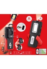 KS TOOLS UltimateBEAM Mobiele werkplaatslamp, knikbaar, 500 lumen - 150.4510