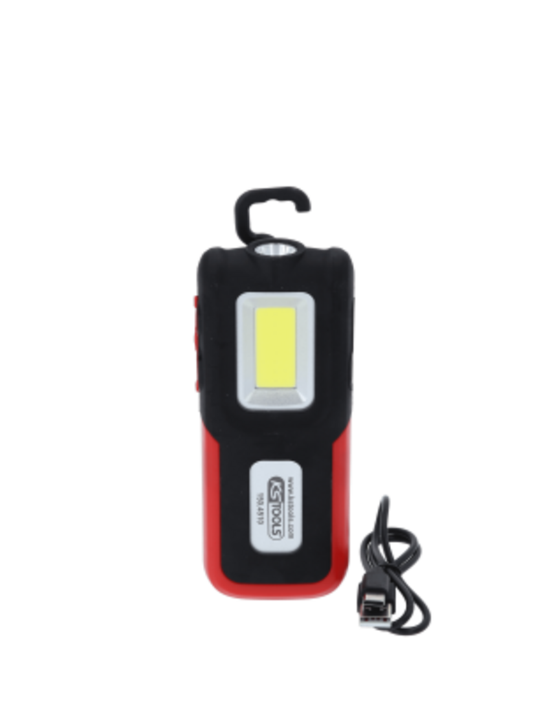 KS TOOLS UltimateBEAM Mobiele werkplaatslamp, knikbaar, 500 lumen - 150.4510