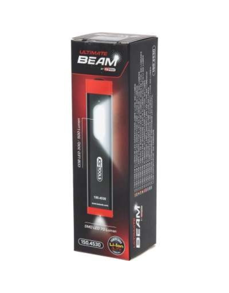 KS TOOLS UltimateBEAM Aluminium LED-inspectielamp li-ion 500 lumen - 150.4530