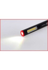 KS TOOLS UltimateBEAM aluminum LED penlight Li-Ion, 150 lumen - 150.4540