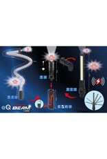 KS TOOLS eQi UltimateBEAM Quick-Lock werklampset, 4-dlg - 150.4600