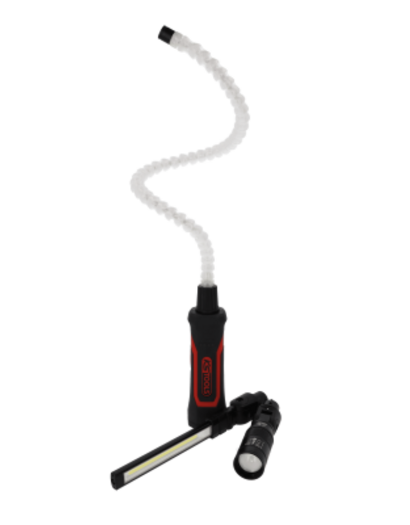 KS TOOLS eQi UltimateBEAM Quick-Lock werklampset, 4-dlg - 150.4600