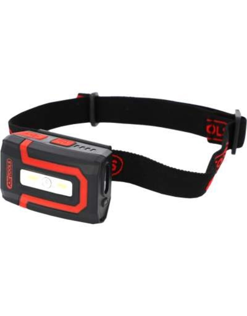 KS TOOLS eQi UltimateBEAM 2-in-1 hoofdlamp / werklamp 450 lumen - 150.4625