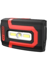 KS TOOLS eQi UltimateBEAM 2-in-1 hoofdlamp / werklamp 450 lumen - 150.4625