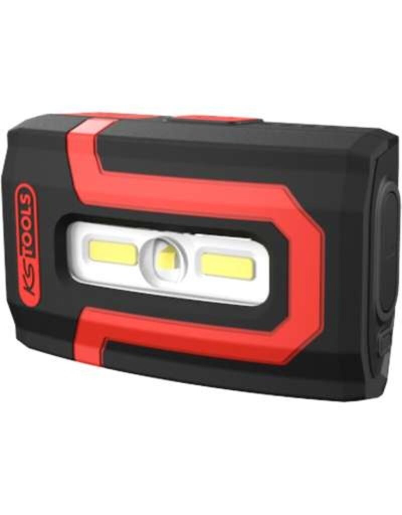 KS TOOLS eQi UltimateBEAM 2-in-1 hoofdlamp / werklamp 450 lumen - 150.4625