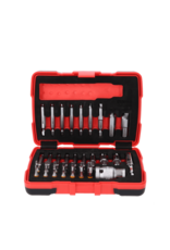 KS TOOLS 1/4" + 10 mm Torx- en inbusboutuitdraaiset, 34-dlg - 150.7060