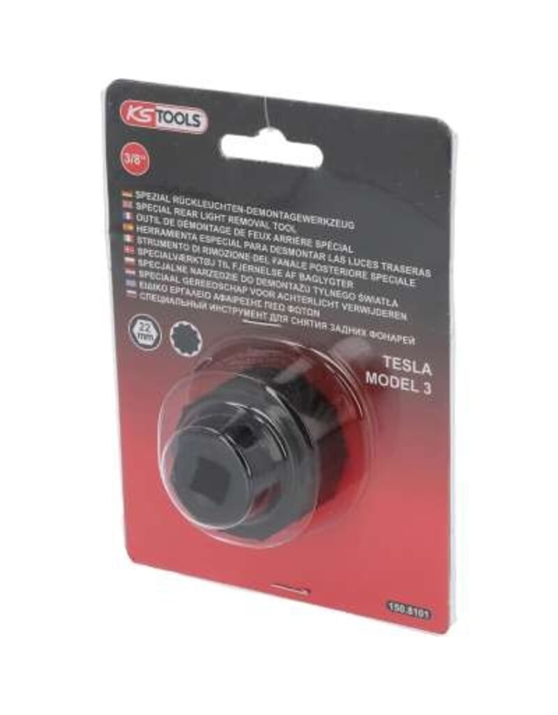 KS TOOLS 3/8" speciaal gereedschap voor achterlicht verwijderen voor Tesla Model 3 - 150.8101