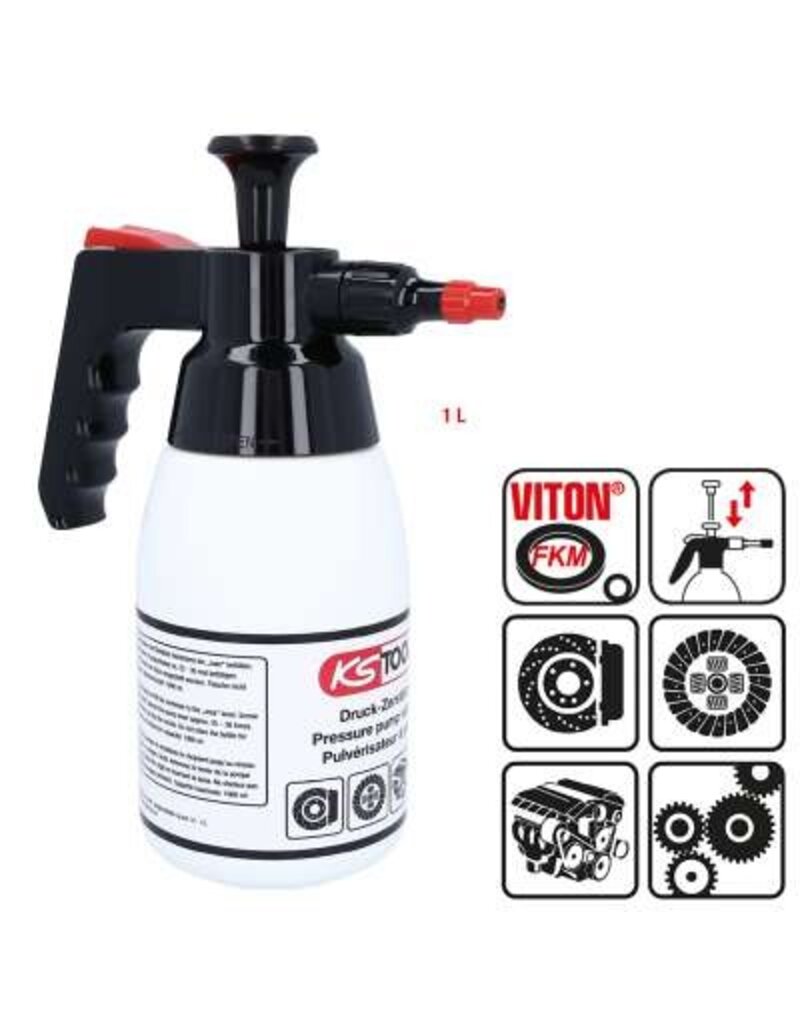 KS TOOLS Pompspuitfles voor remmenreiniger, 1 l - 150.8258