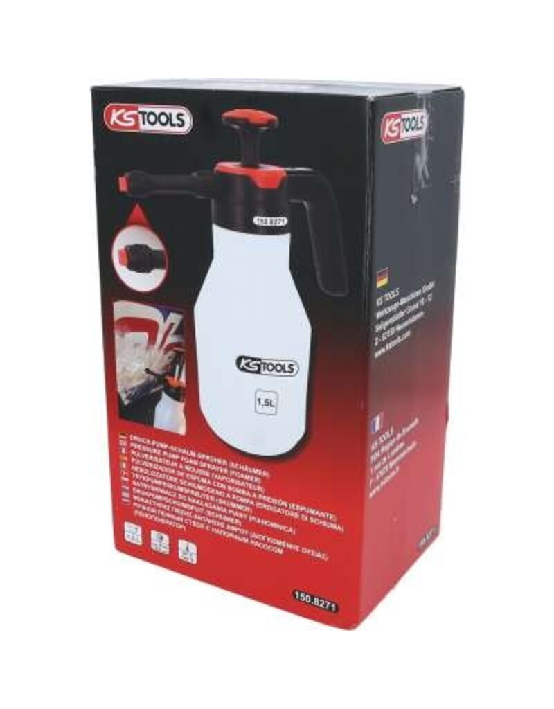 KS TOOLS Drukpompschuimspuit (schuimer), 1,5 l - 150.8271
