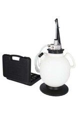 KS TOOLS Vul- en aftapsysteem voor versnellingsbakolie met 23 delige adapterset - 150.9105