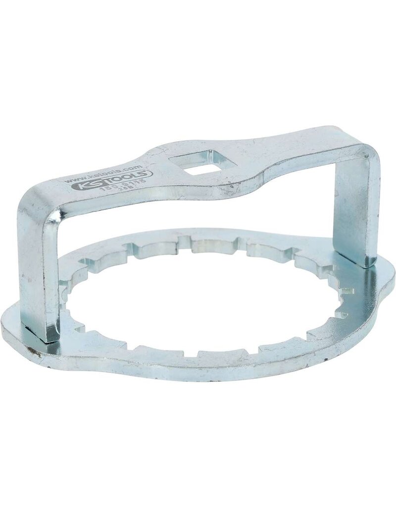 KS TOOLS 1/2" oliefiltersleutel, Ø 74 mm / 15 groeven voor Opel - 150.9115