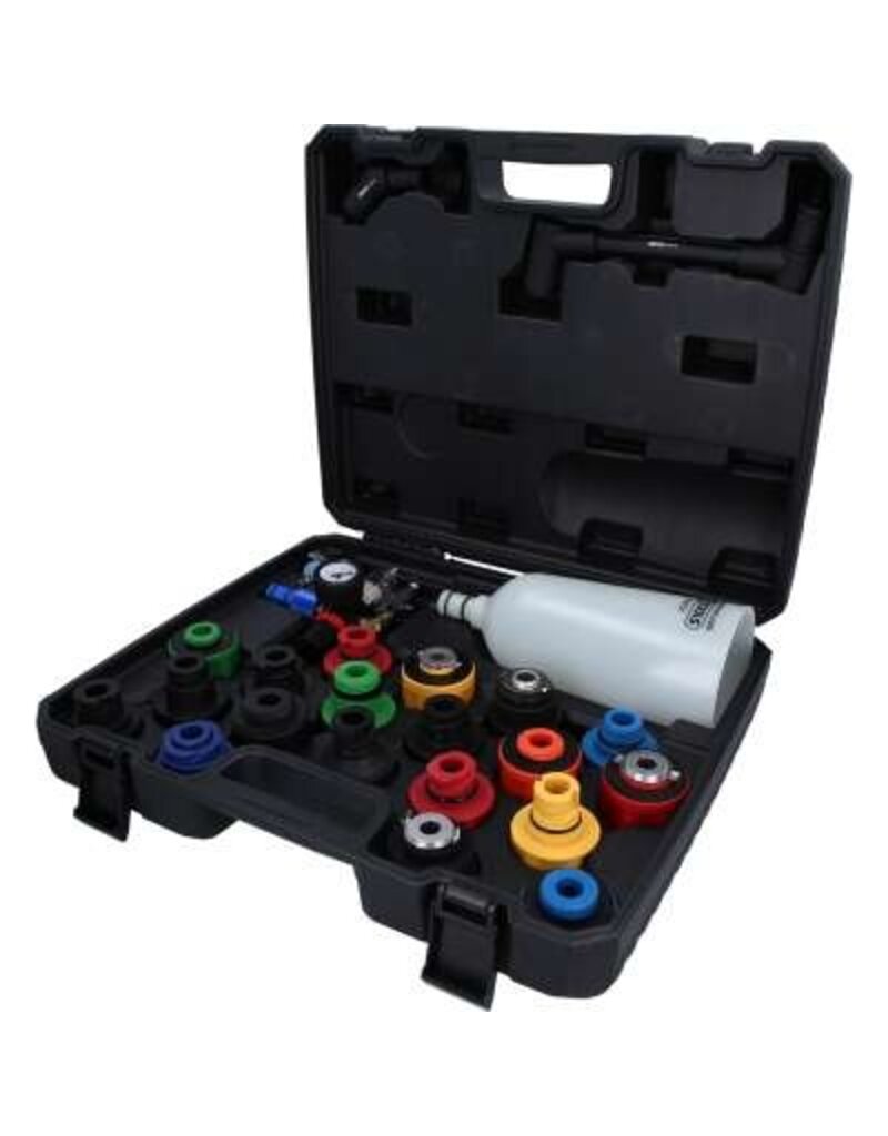 KS TOOLS MASTER Set olievultrechters met draaibare hals, 24-dlg - 150.9130
