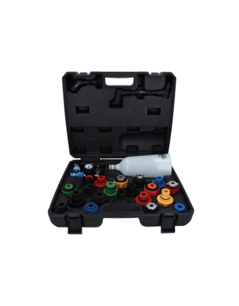 KS TOOLS MASTER Set olievultrechters met draaibare hals, 24-dlg - 150.9130