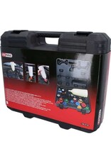 KS TOOLS MASTER Set olievultrechters met draaibare hals, 24-dlg - 150.9130