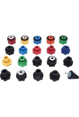 KS TOOLS MASTER Set olievultrechters met draaibare hals, 24-dlg - 150.9130