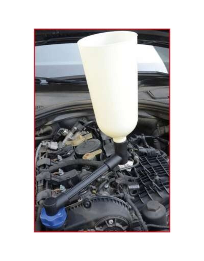 KS TOOLS Olievultrechter met draaibare arm onder een hoek voor VAG, 4-dlg - 150.9155