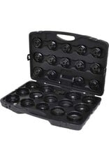 KS TOOLS 3/8" Oliefiltersleutelset, 30-dlg - 150.9350