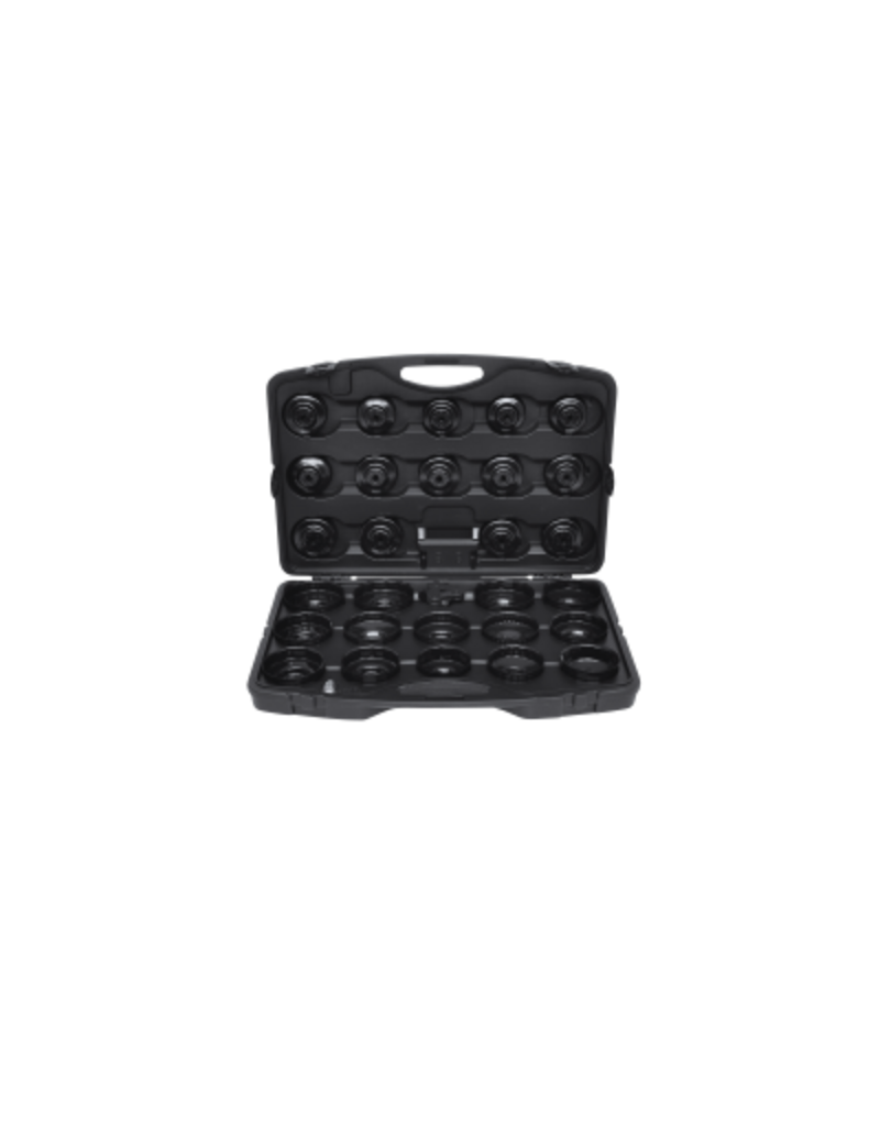 KS TOOLS 3/8" Oliefiltersleutelset, 30-dlg - 150.9350