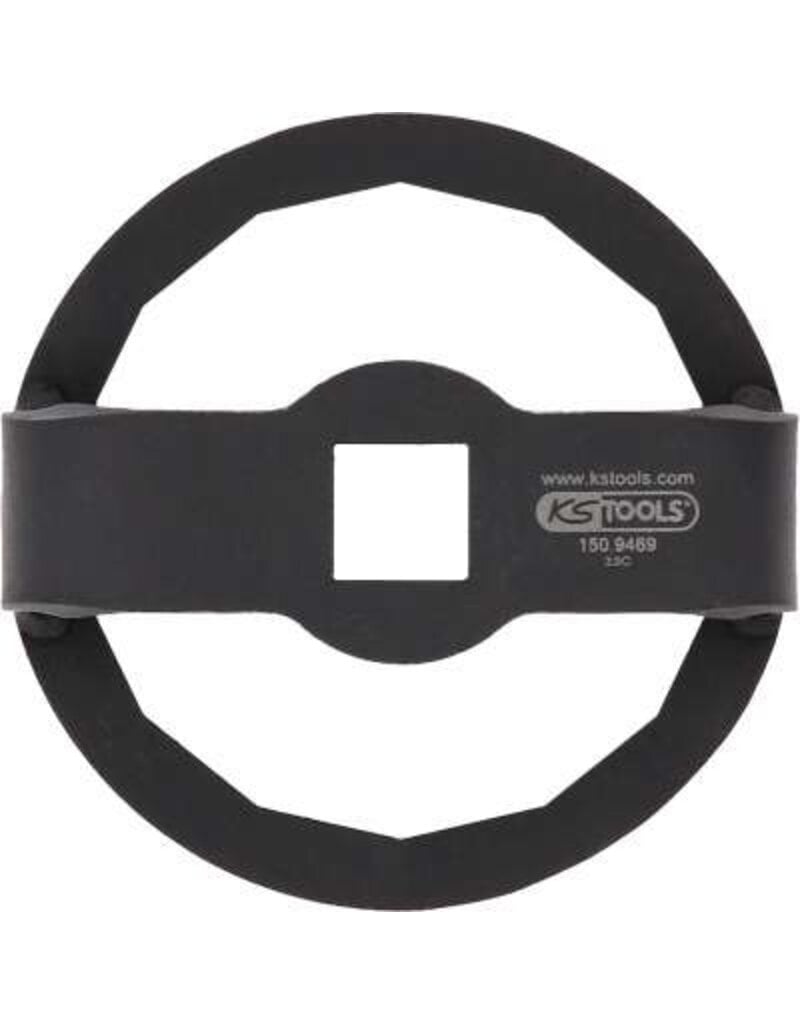 KS TOOLS 1/2" oliefiltersleutel voor Tesla, Ø 63,8 mm / 14 vlakken - 150.9469