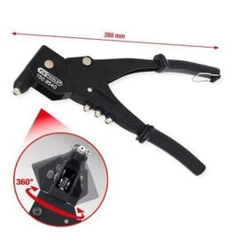 KS TOOLS Handblindklinknageltang, 280mm - 150.9540