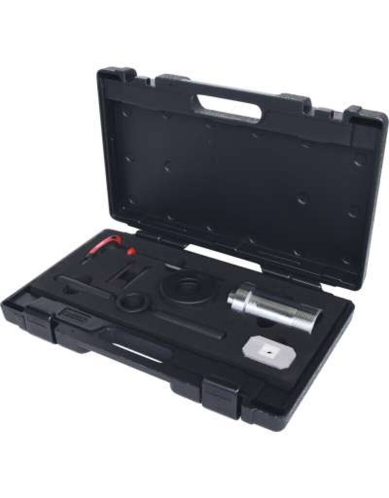 KS TOOLS Schokdemper-montagehulpset voor schokdempers met een uitslagbegrenzingsveer, 7-dlg - 150.9545