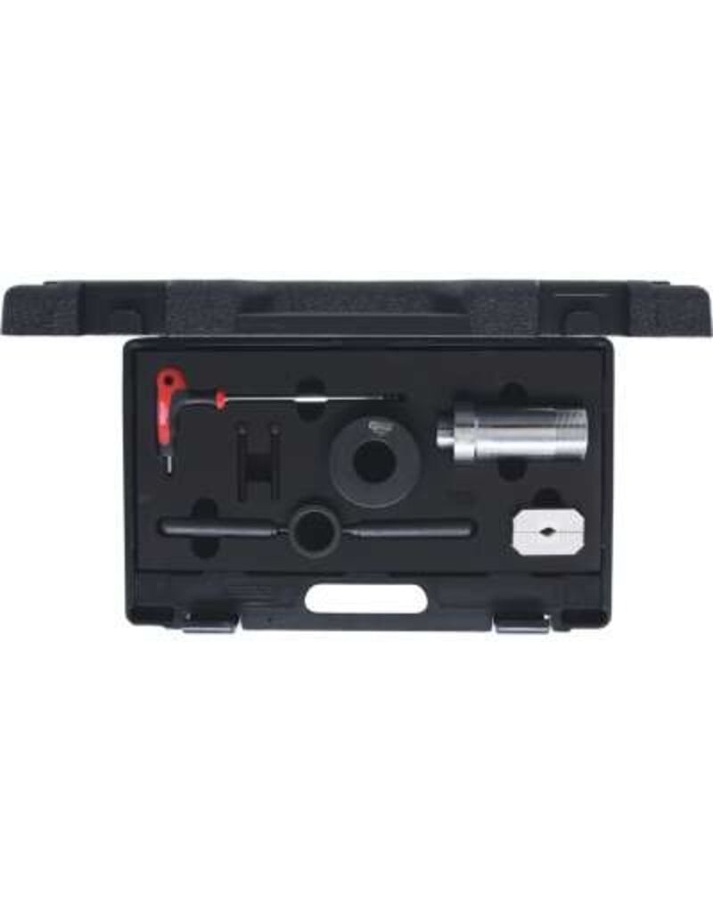 KS TOOLS Schokdemper-montagehulpset voor schokdempers met een uitslagbegrenzingsveer, 7-dlg - 150.9545