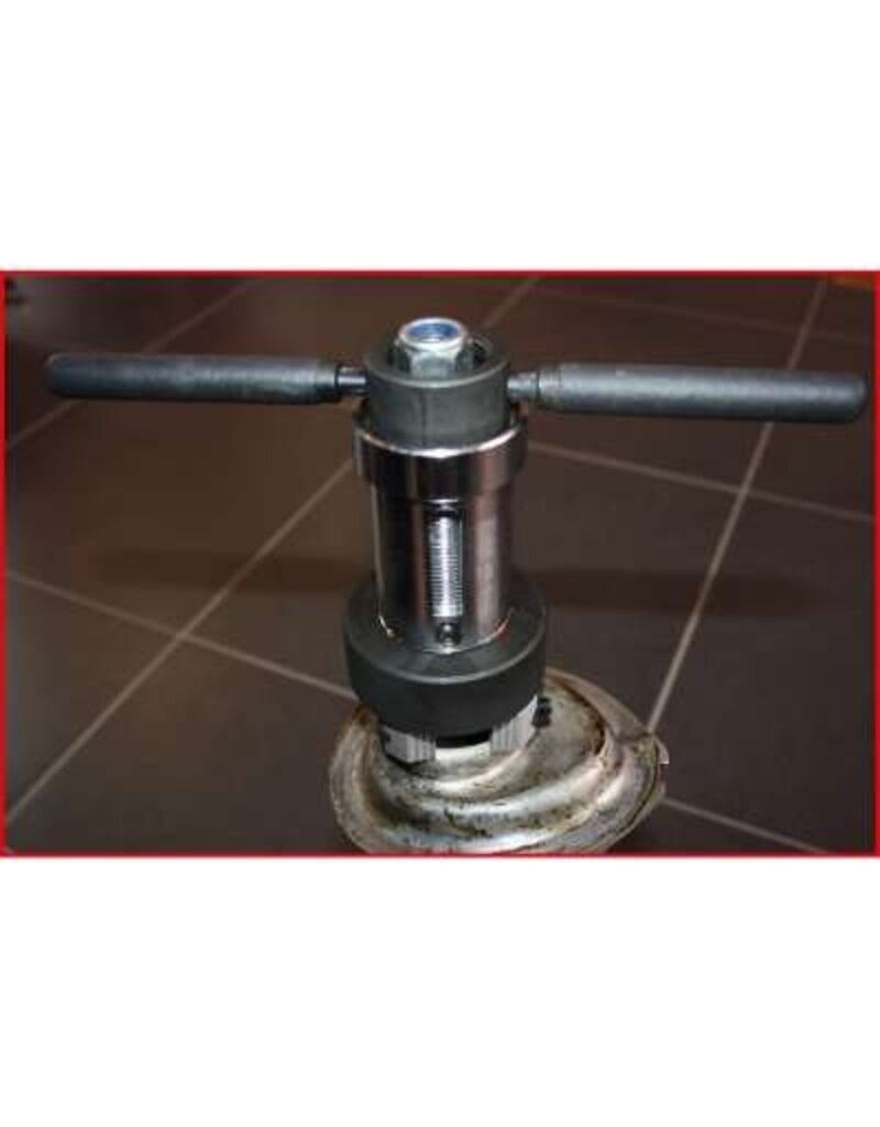 KS TOOLS Schokdemper-montagehulpset voor schokdempers met een uitslagbegrenzingsveer, 7-dlg - 150.9545